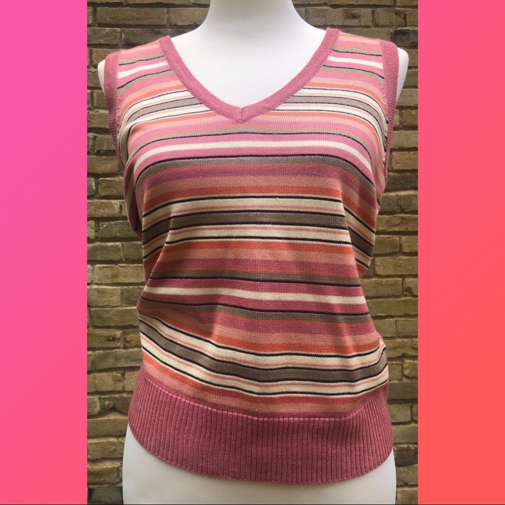 Brand New Pink NY&Co vest/blouse